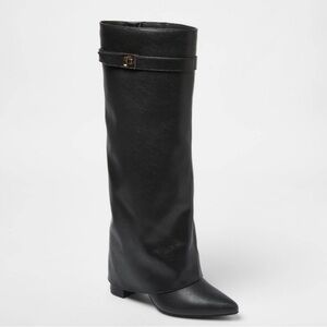 a new day Black Heeled Boots